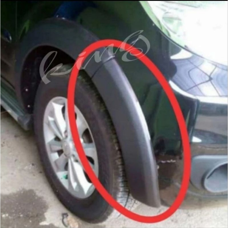 over fender Terios rush 2007-2011 sambungan depan