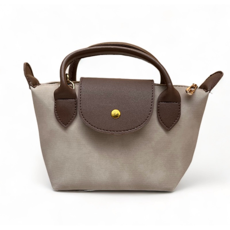 Tas Lc Mini Le Pliage Sling Bag Tas Selempang Slempang Dan Bahu Wanita Tas Jinjing Top Handle Bag Ke