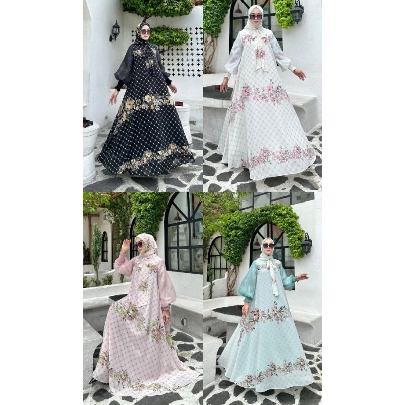 Gamis Sabia set 2in1 by NI.NO.NA