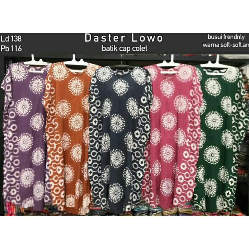 daster lowo jumbo Batik cap - daster jumbo premium asli Pekalongan