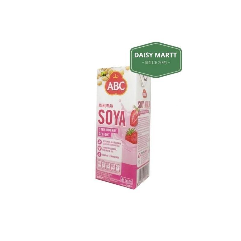 

ABC Soya Sari Kedelai Strawberry 200 ml