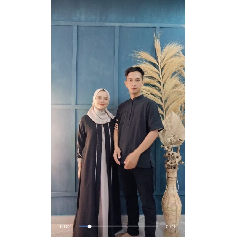 BAJU COUPLE LEBARAN 2024//GAMIS COUPLE//GAMIS KOKO