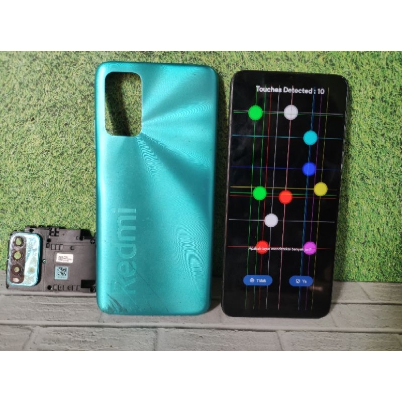 REDMI 9T LCD FRAME ORIGINAL COPOTAN NORMAL TESTED