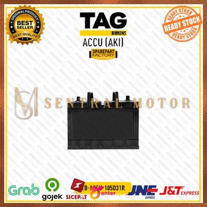Accu aki mobil kering hybrid 105D31R