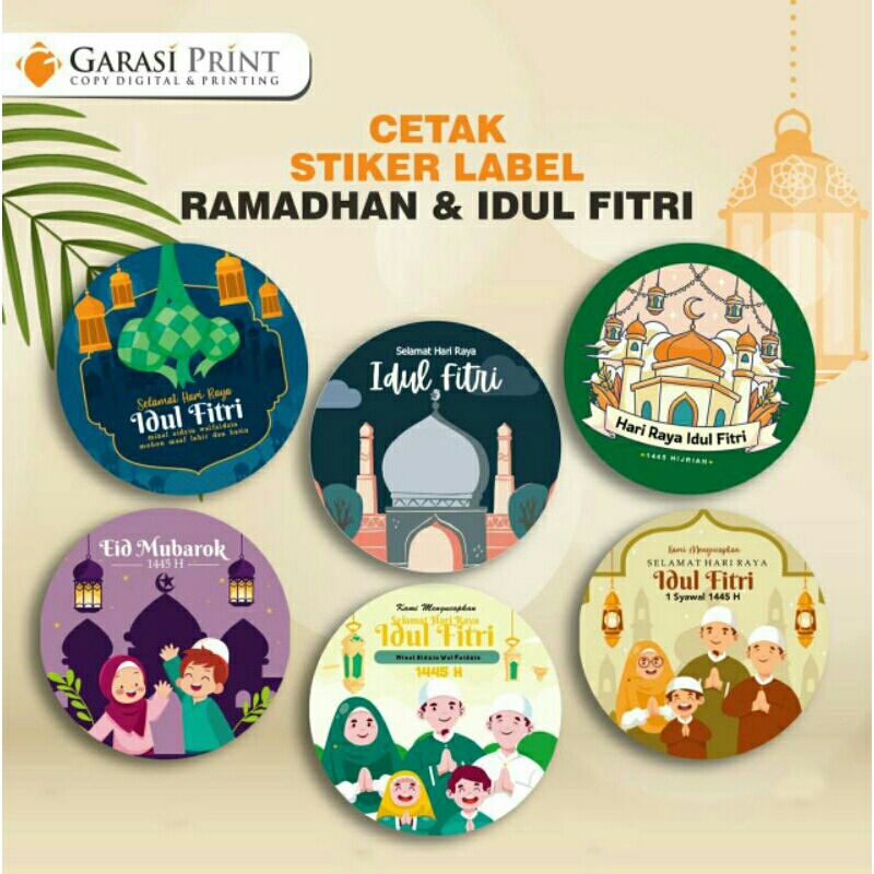 

Cetak Stiker Label Ramadhan Idul Fitri/Stiker Kemasan/Stiker Toples Kue