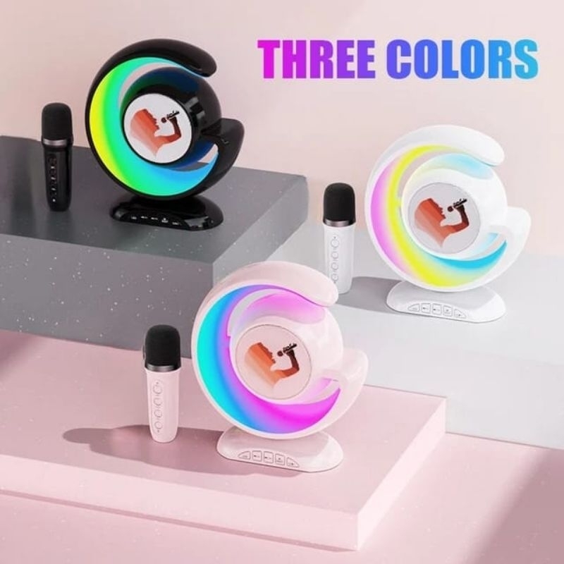 speaker bluetooth karoke ys-110 + 1mikrofon/speaker bluetooth karoke ktv/ speaker buat santai