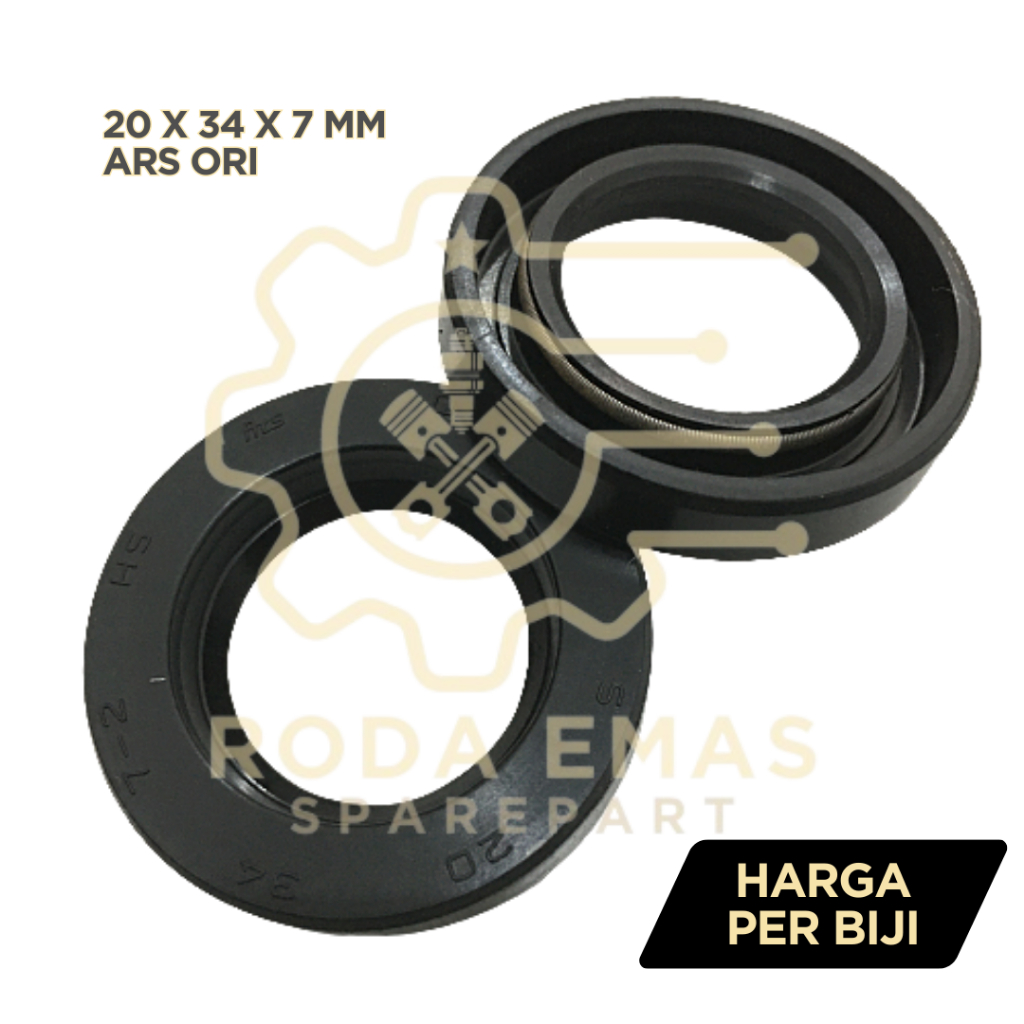 Seal Gear As Depan ARS Ori Honda GL Pro GL Max Neotech CB GL CB100 GL100 CG125 Tiger Old Lama New Ti