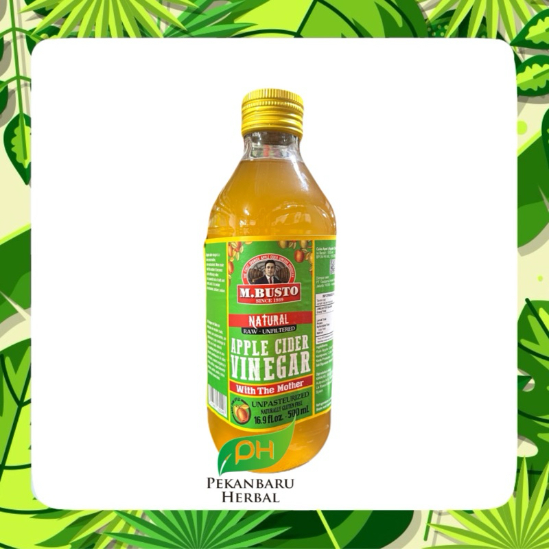 

Cuka Apel M Busto Organic Apple Cider Vinegar 500ml