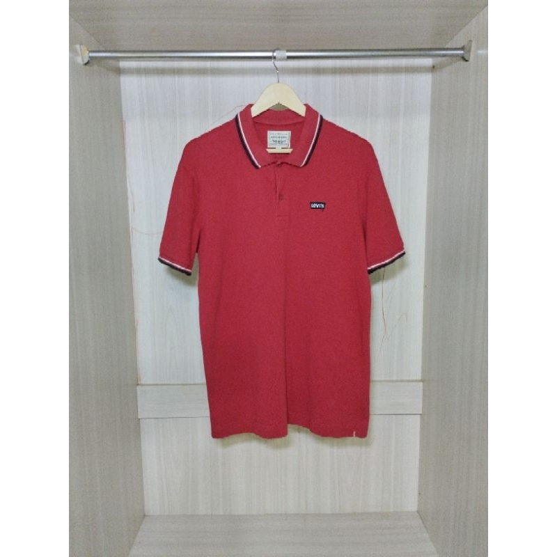 Kaos Kerah Pria Levis second Original