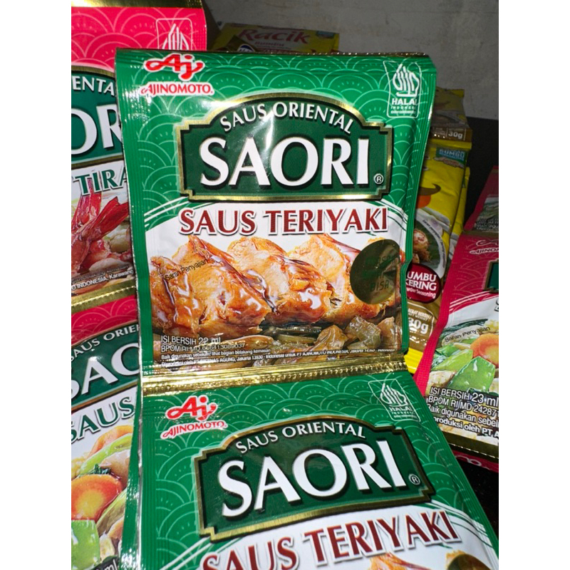 

Saori Saus Teriyaki Kemasan Sachet