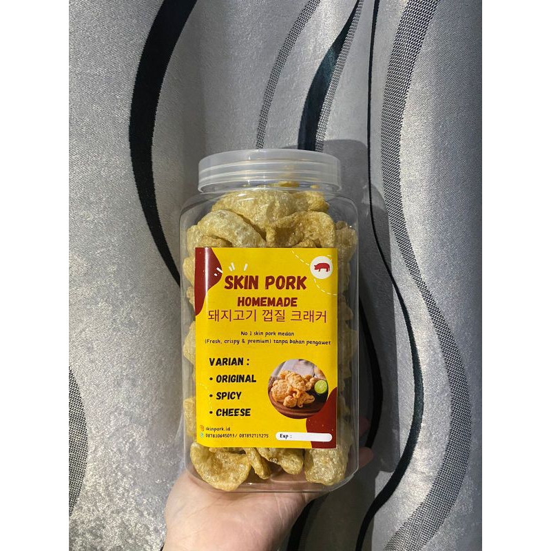 

Skinpork / Kerubi / Bakpok( Toples L ) NON HALAL