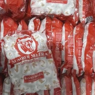 

Bakso polos sumber selera isi 25 pcs | bakso kebon jeruk | frozen food