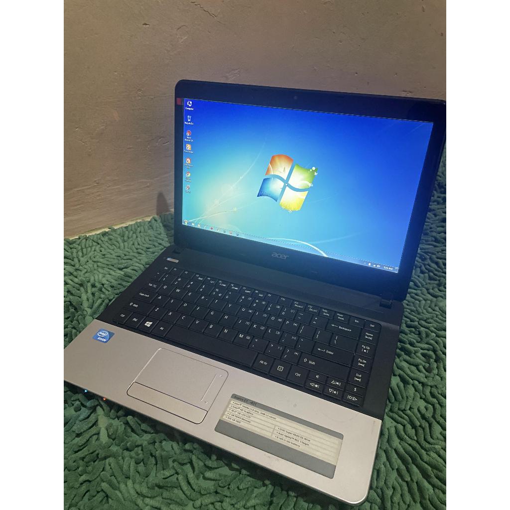 Laptop Bekas Murah Acer Aspire E1 -431 Ram 2Gb Hardisk SSD 120 Gb