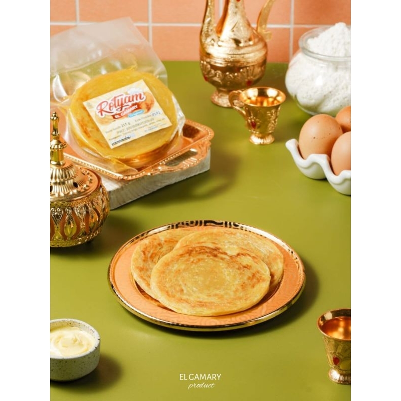 

Rotyam El Gamary / Roti Maryam Original / Roti Maryam / Canai / Cane / Roti Maryam Frozen / Frozen food