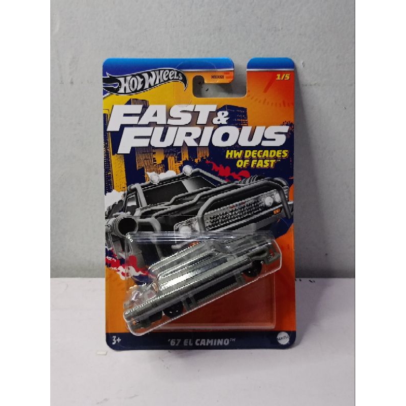 hotwheels El camino fast and furious