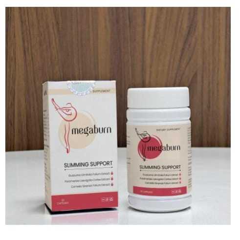 mega burn Super Keto Burn Diet Suplemen Pelangsing Badan Herbal