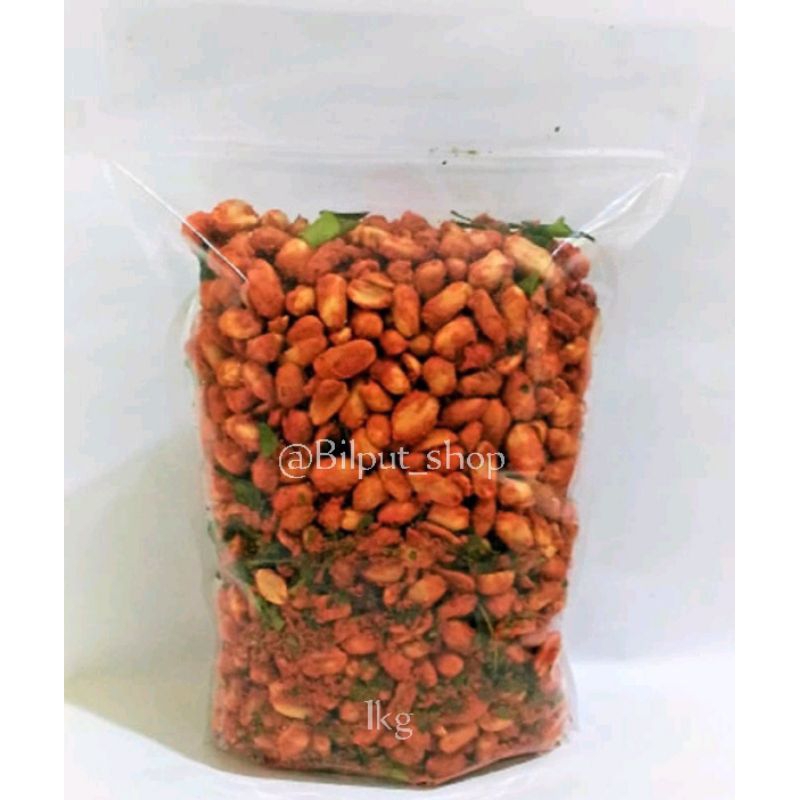 

Kacang Bawang Daun jeruk Pedas Original 1kg