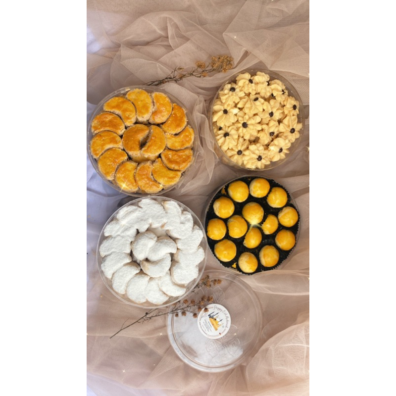 

KUEKU KUE KACANG, NASTAR, SEMPRIT, PUTRI SALJU 500gram