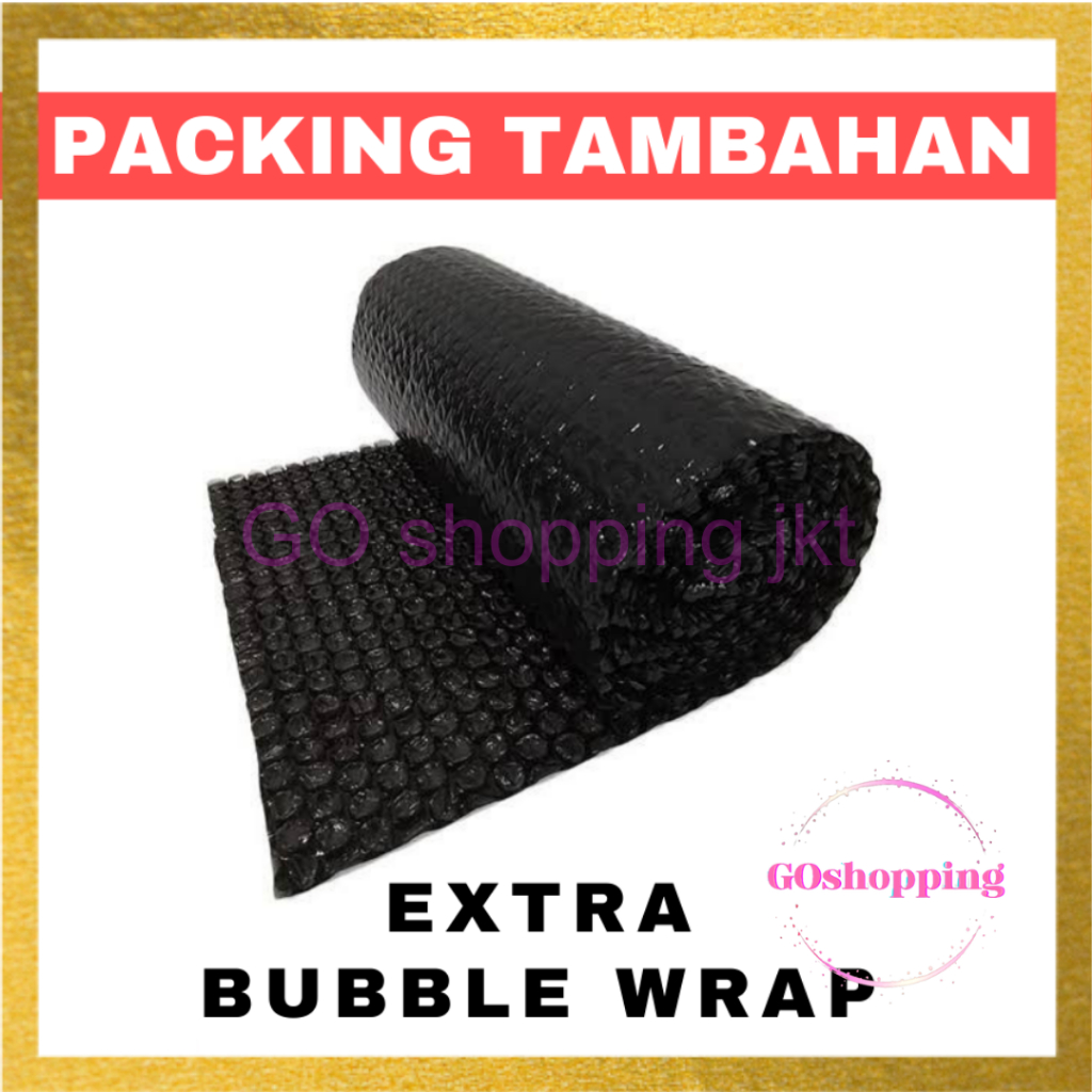 

BUBBLE WRAP PELINDUNG SUPAYA PAKET LEBIH AMAN