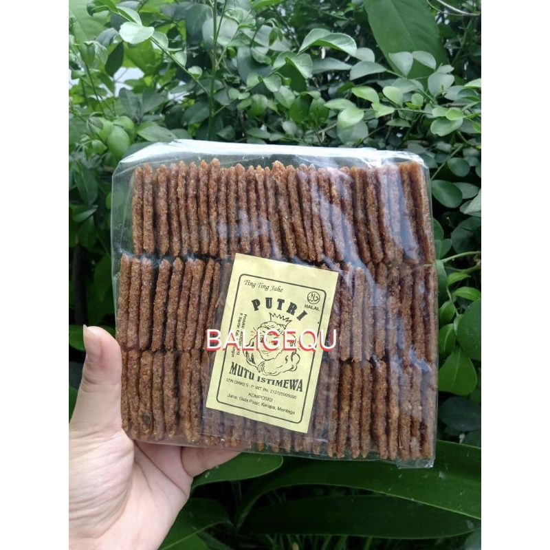 

Ting Ting Jahe khas Siantar / Enting Jahe 500 gram