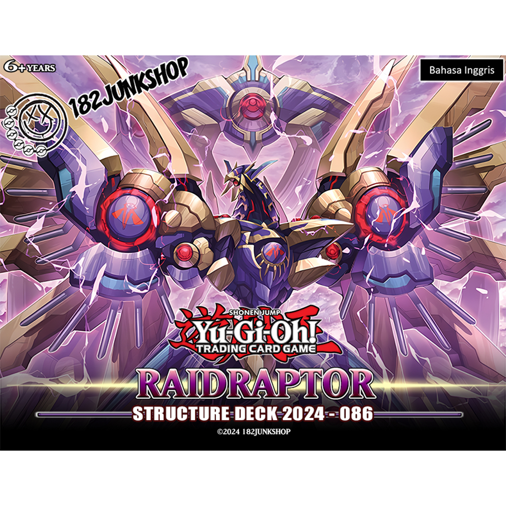 Yugioh Structure Deck 086 - Raidraptor Deck - Non ORI