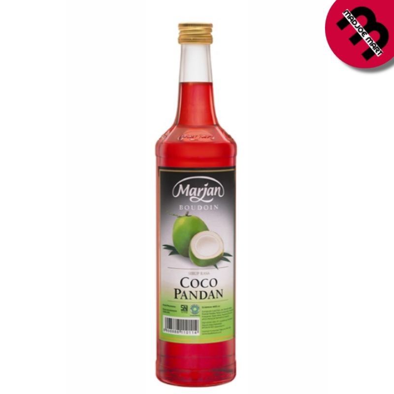 

Marjan Boudoin Syrup Cocopandan 460ml