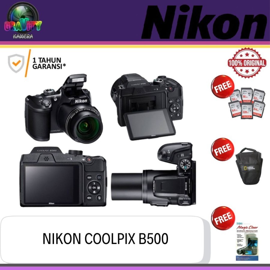 NIKON COOLPIX B500 / NIKON B500 / KAMERA NIKON B500