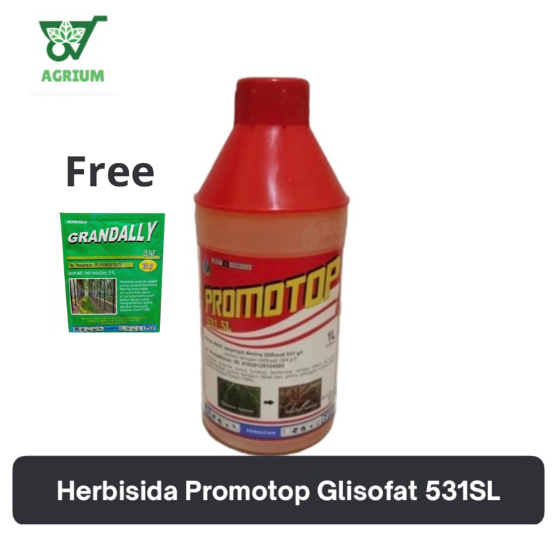 HERBISIDA SISTEMIK RACUN RUMPUT PROMOTOP 531 SL