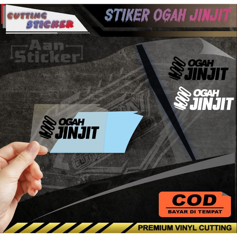 

stiker ogah jinjit stiker cutting stiker motor