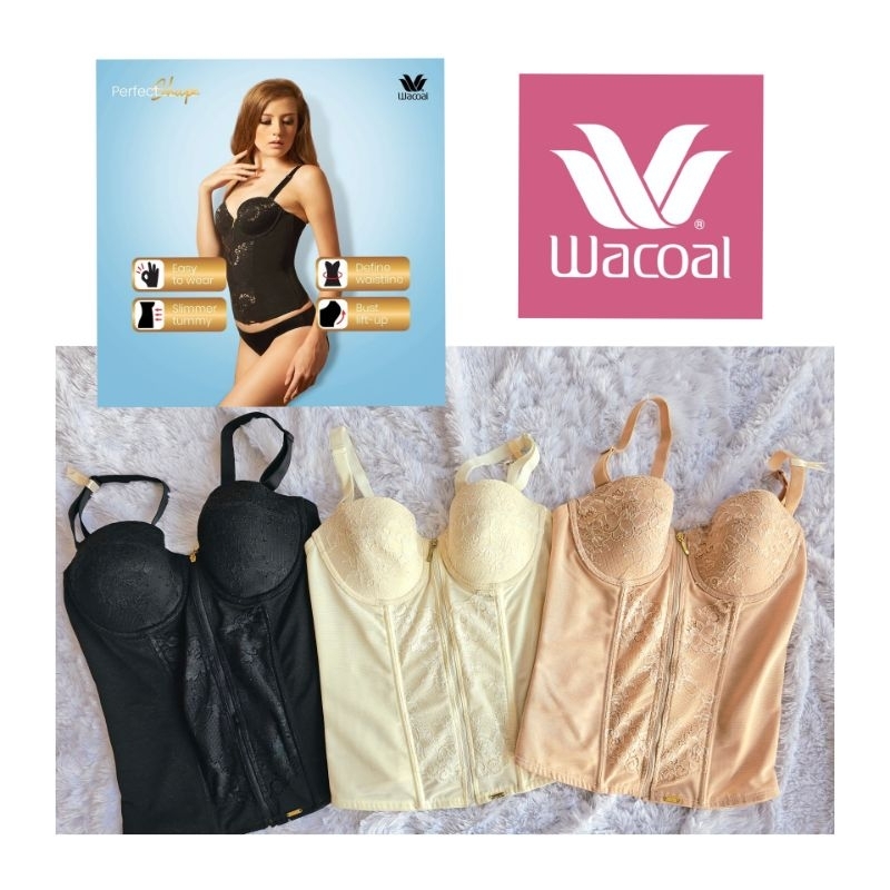 WACOAL LONG TORSO LONGTORSO BUSTIER KORSET BADAN PERUT K182 IB7031R1 IB 7031 R1