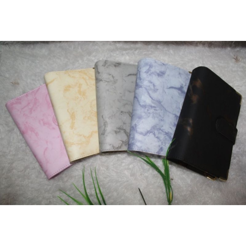 Binder Dompet Budgeting Planner Pemisah Sekat Uang Zipper