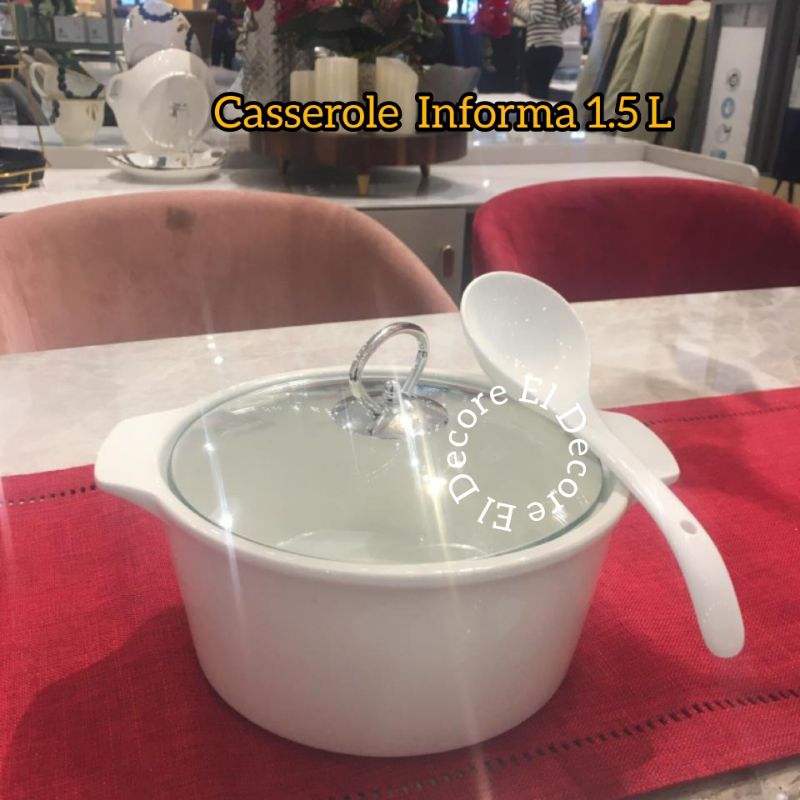 Informa prasmanan set casserole keramik
