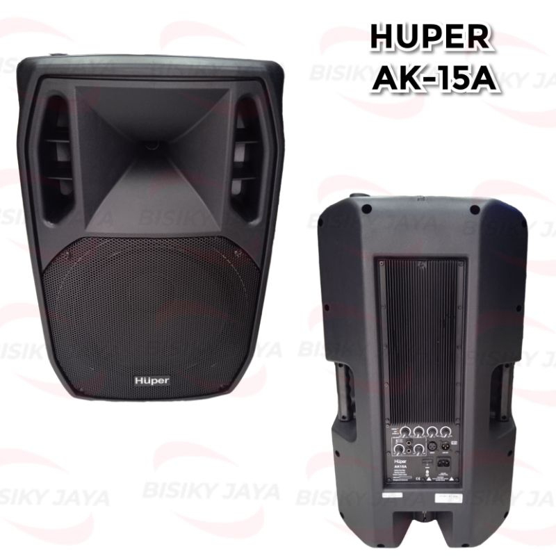 Speaker Aktif HUPER AK15A / HUPER AK-15A / HUPER AK 15A AKISA Speaker aktif 15 inch Huper AK 15A AKI