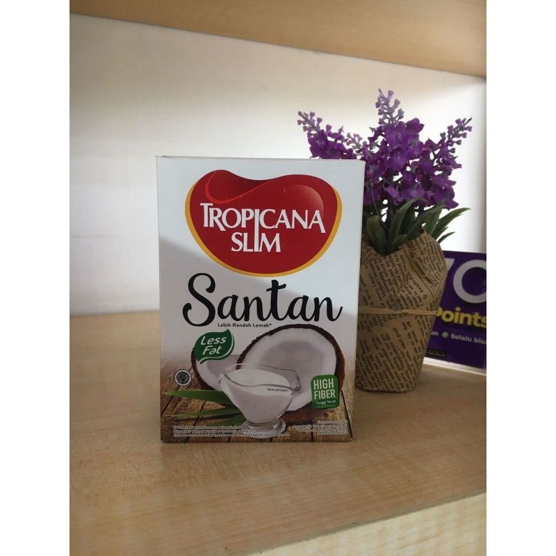 

Tropicana Slim Santan Kelapa Asli Isi 5sachet