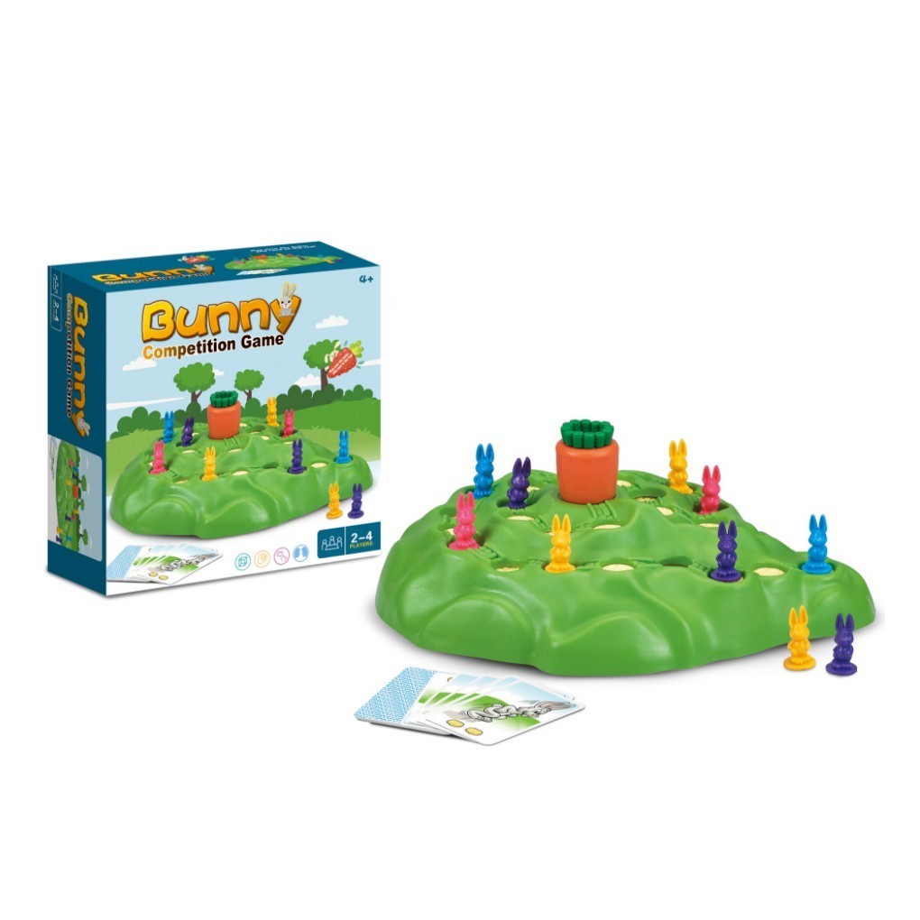 FUNNY BUNNY ULAR TANGGA - MAINAN BOARD GAME FAMILY FUN