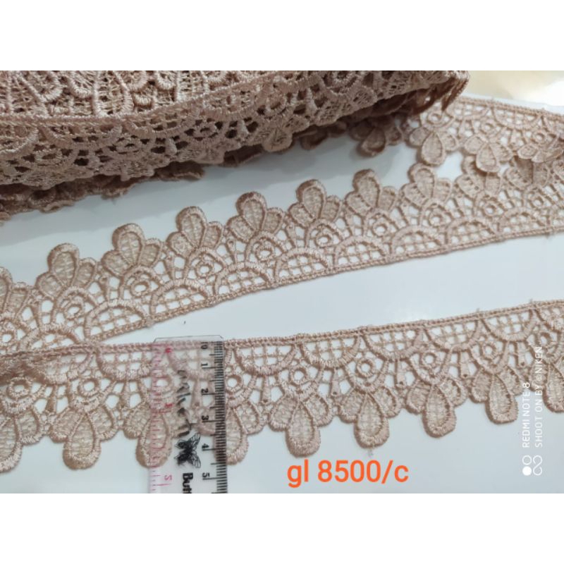 Charisma Renda Chemical - Renda Coklat - Renda 5cm