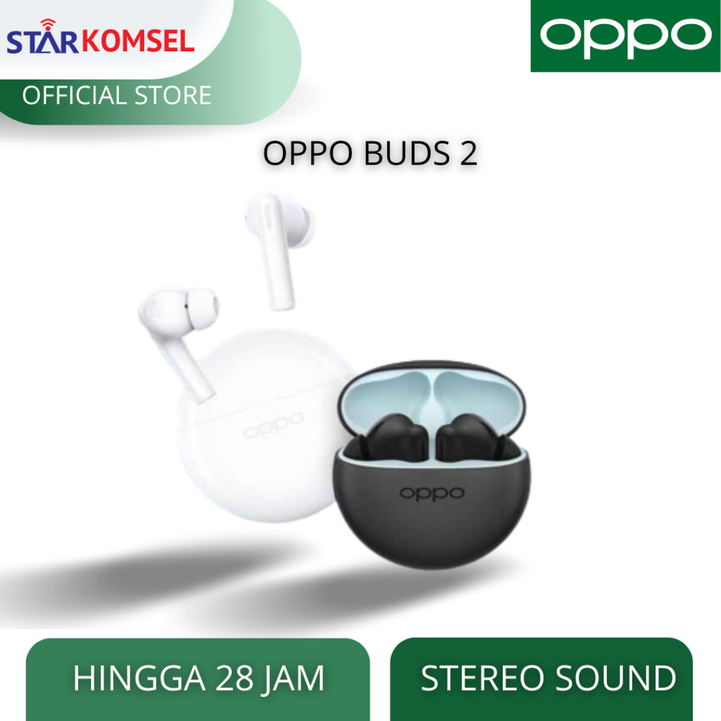 HEADSET BLUETOOTH OPPO ENCO BUDS 2 GARANSI RESMI