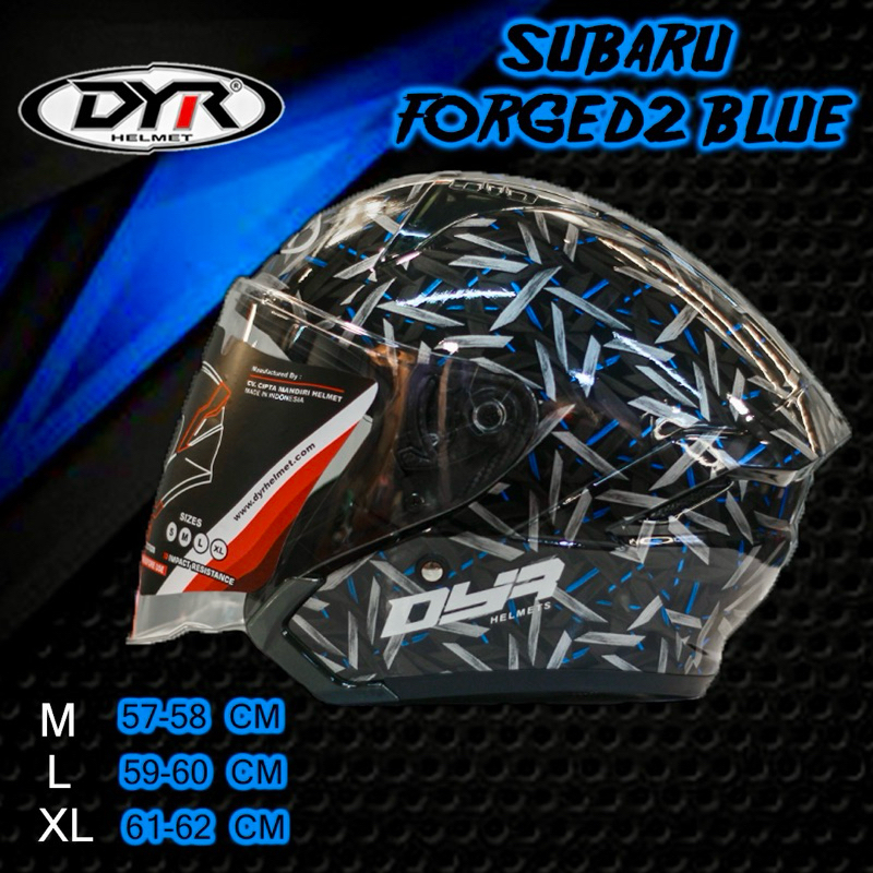 DYR Subaru Motif Forged 2 Blue