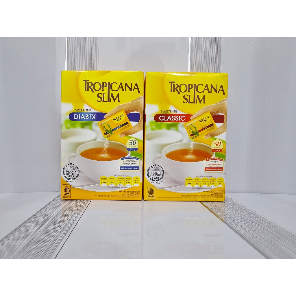 

Tropicana Slim isi 50 Sachet Classic / Diabetx
