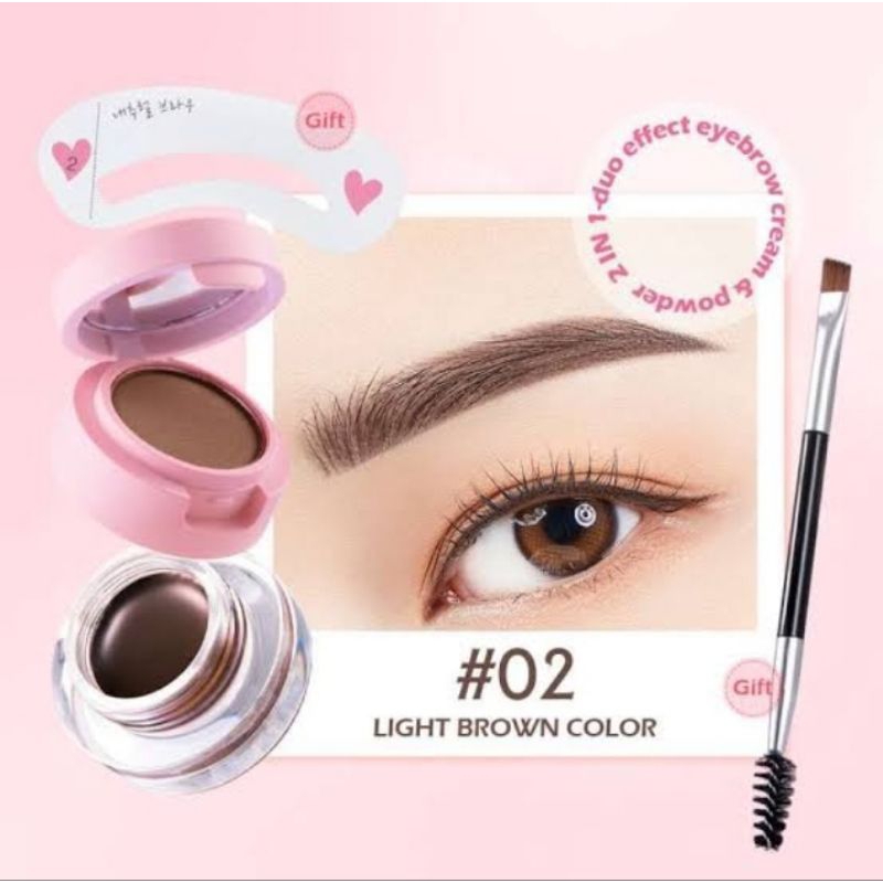 ♡~FRIDHA KOSMETIK~♡EYEBROW POWDER WATERPROOF SANIYE