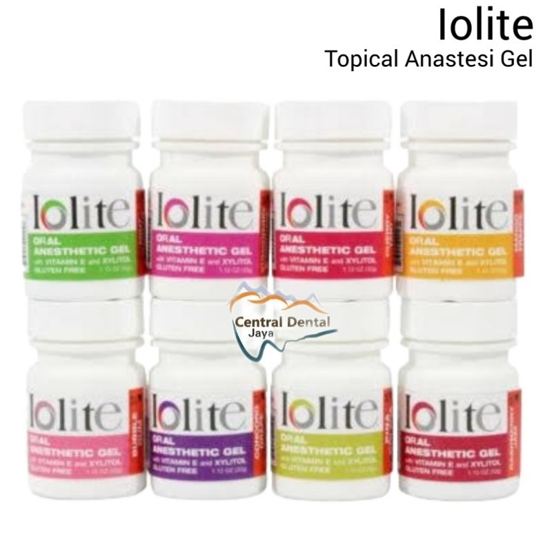 Iolite Topikal Anastesi Gel / Lolite Topical Anestesi / Dental Oral Anesthetic Gel / Bius Lokal / Central Jaya Dental