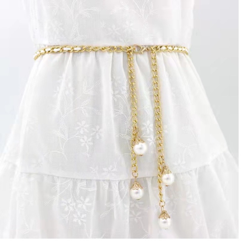 MNMN - Belt Rantai Wanita // Belt Mutiara Imitasi // Belt // Belt Wanita