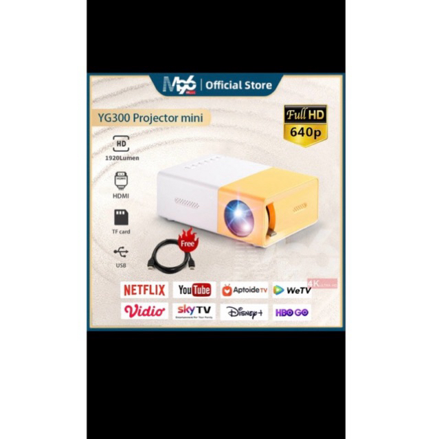 M96 Proyektor mini YG300 Portable Led mini Proyektor hp mini Home Theater HDMI mini Proyektor
