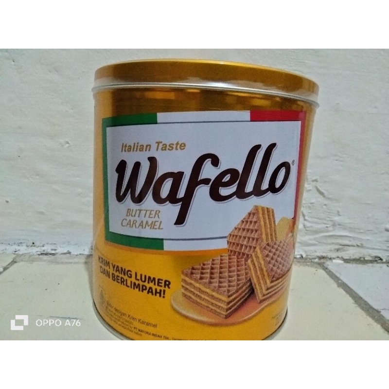 

wafer wafello krim karamel // wafer kaleng // wafer wafello // wafer // free ongkir