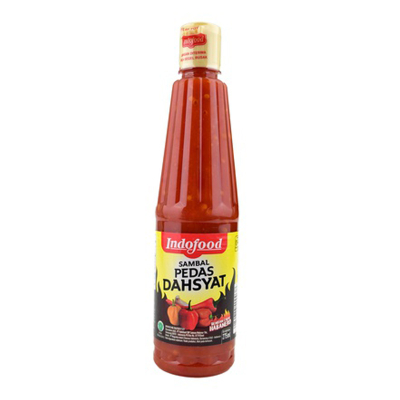

Indofood Sambal Pedas Dahsyat / sambal Pedas 275 ml