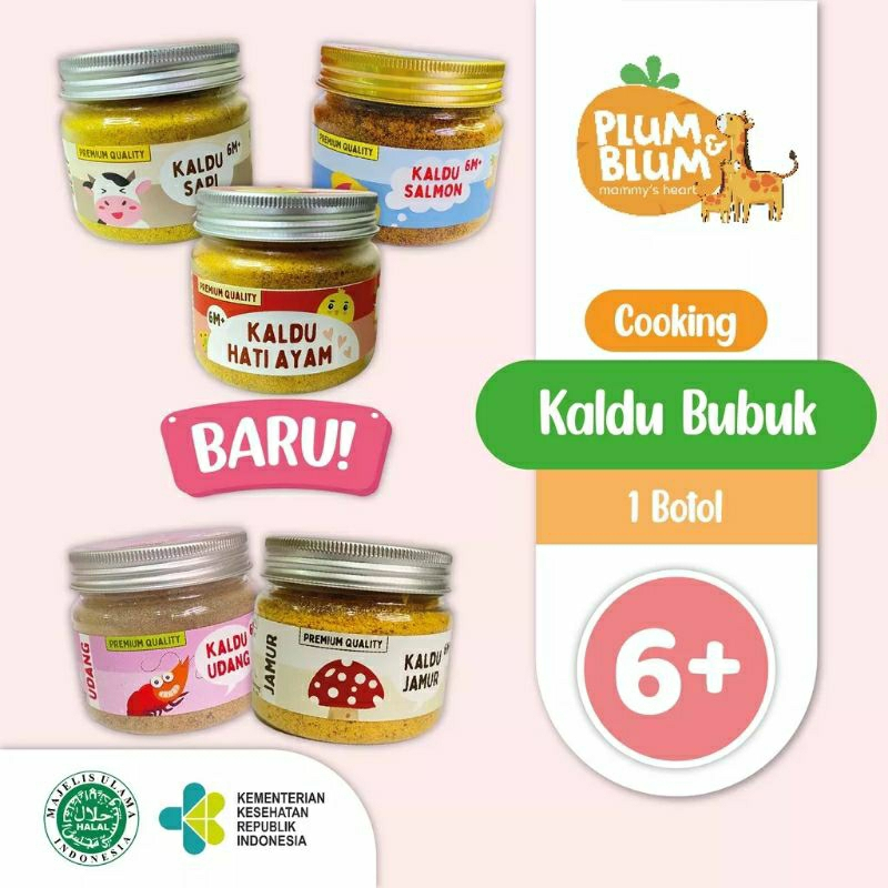 

Plum&Blum Kaldu Mpasi 100gr KALDU UDANG DAN HATI AYAM