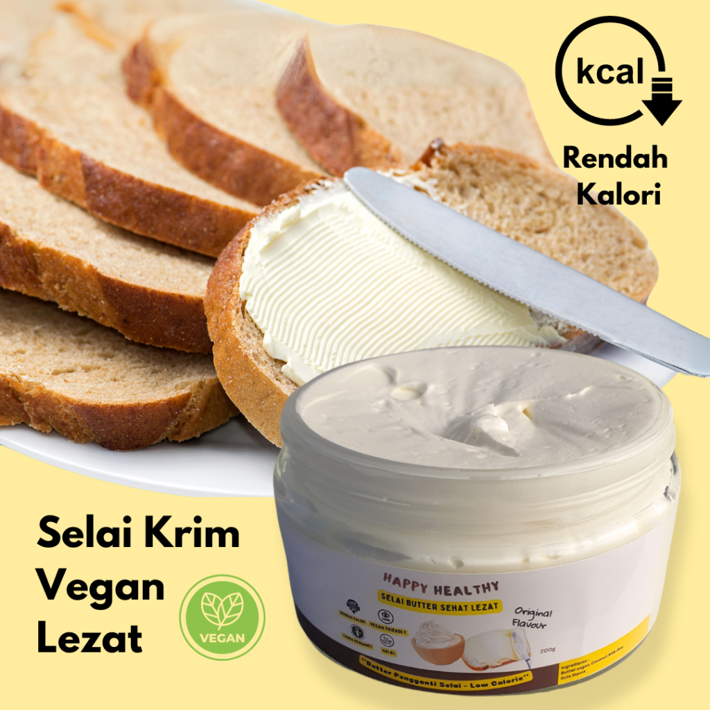 

Selai Lembut Vegan 200Gr (Bebas Gula Pasir, Gluten Free, Vegan) Sread, Filling, Topping Roti Kue