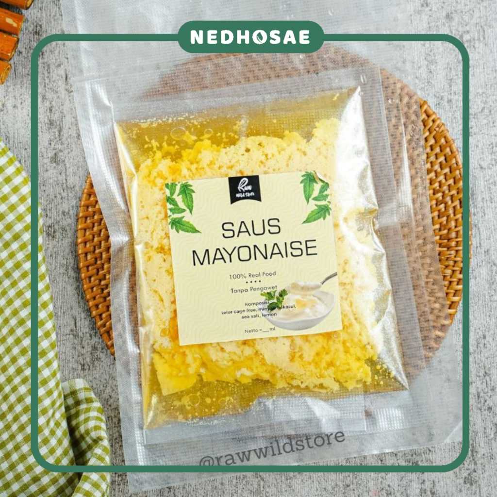 

RAW WILD STORE SAUS MAYONAISE NATURAL | GLUTEN FREE SUGAR FREE