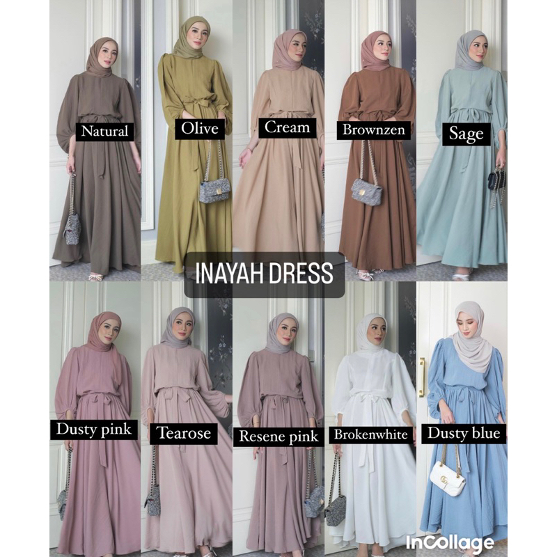 CAIRA DRESS INAYAH DRESS GONEGANI