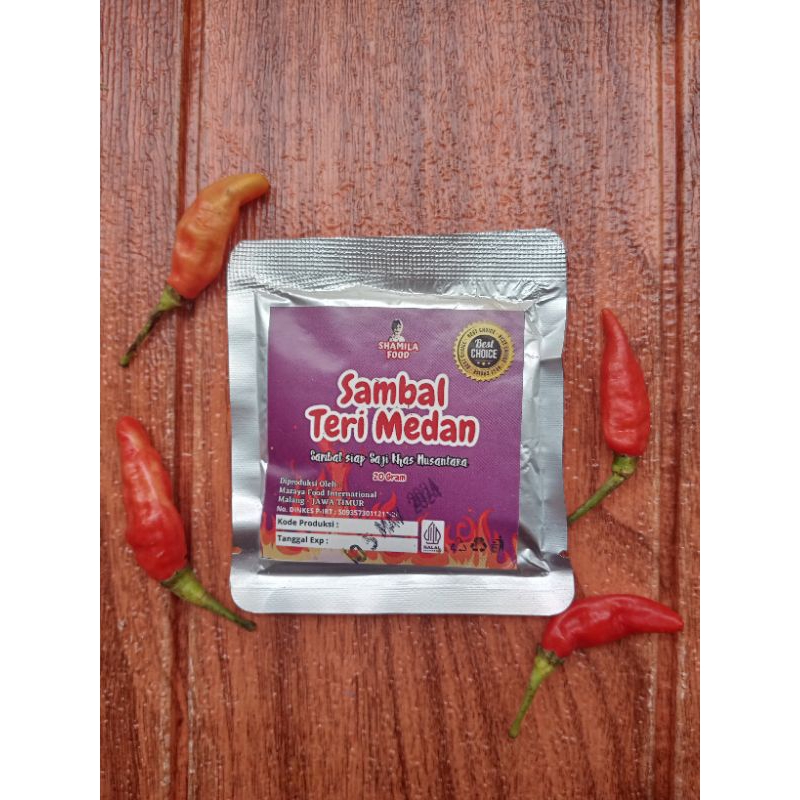 

Sambal Instan - Sambal Kemasan Praktis - Sambal Siap Saji